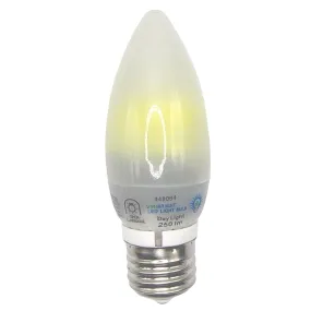 22-Watt Equivalent B11 E26 Frosted LED Light Bulb