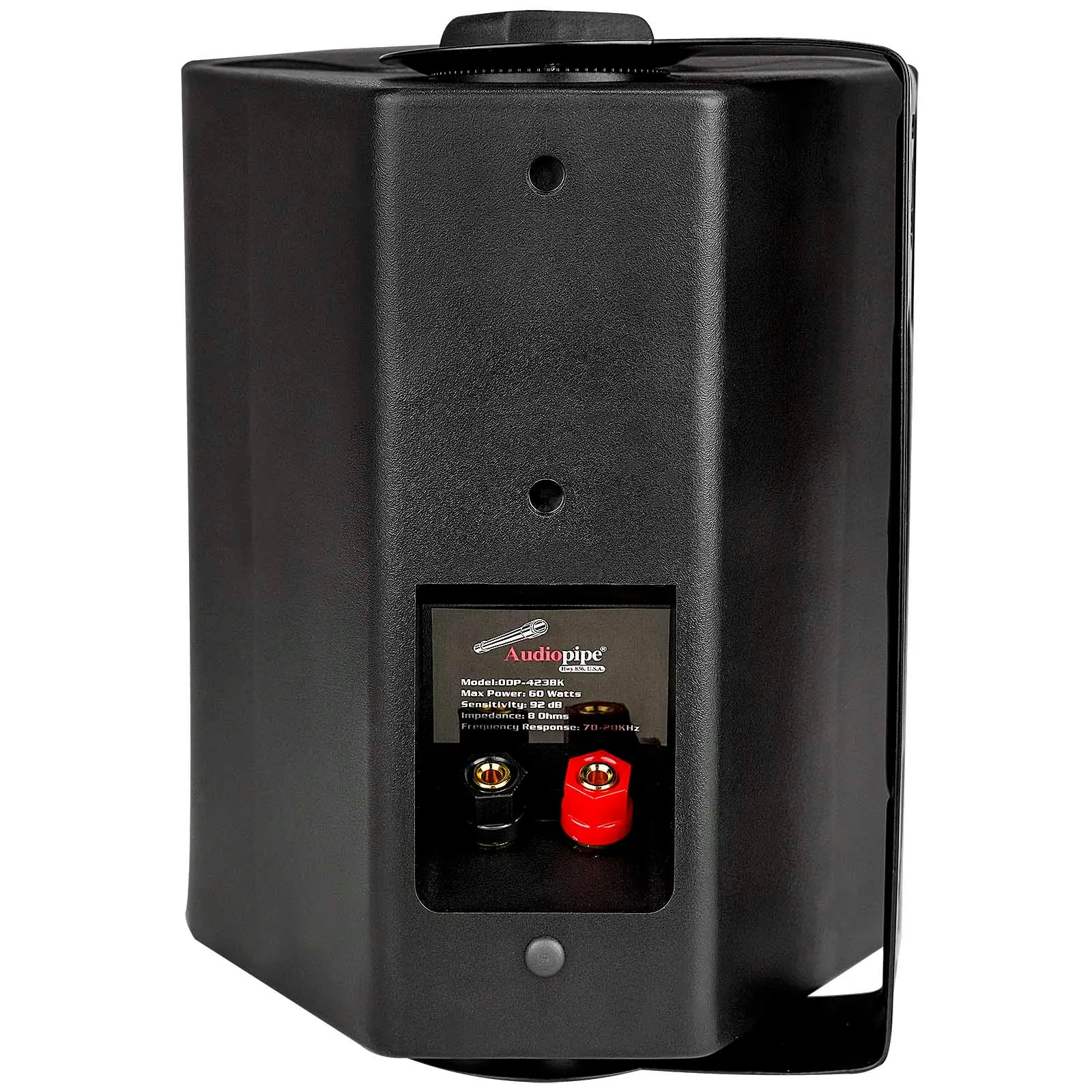 4” 2-Way Indoor/Outdoor Weatherproof Loudspeaker (ODP-423BK)