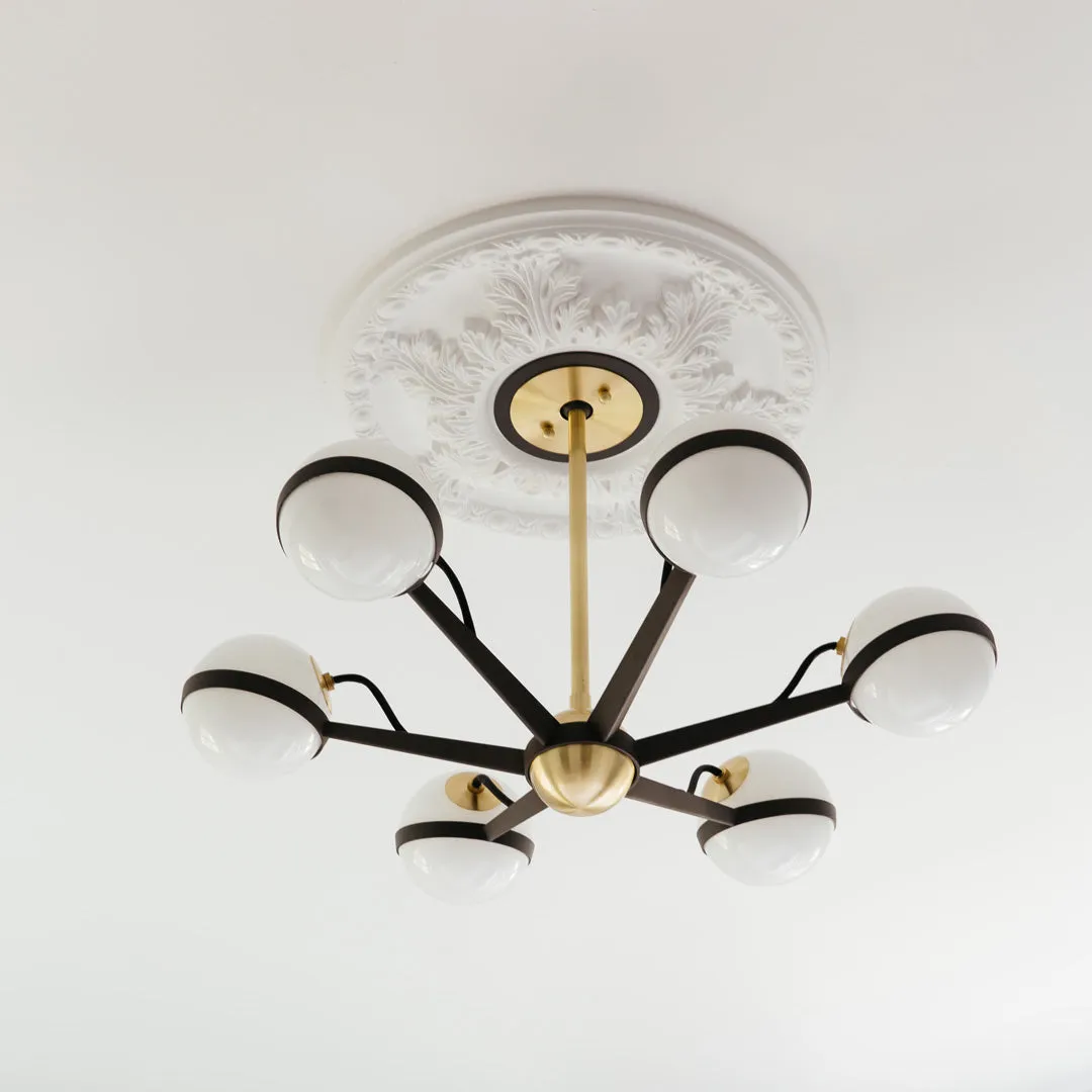 Ace Chandelier - 6 Lamps - Hudson Valley Lighting