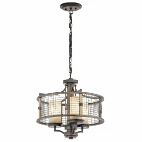 Ahrendale 3 Light Duo-Mount Chandelier