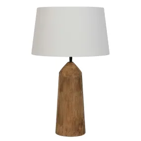 Amalfi Wyoming Table Lamp Natural & Grey 38x38x60cm