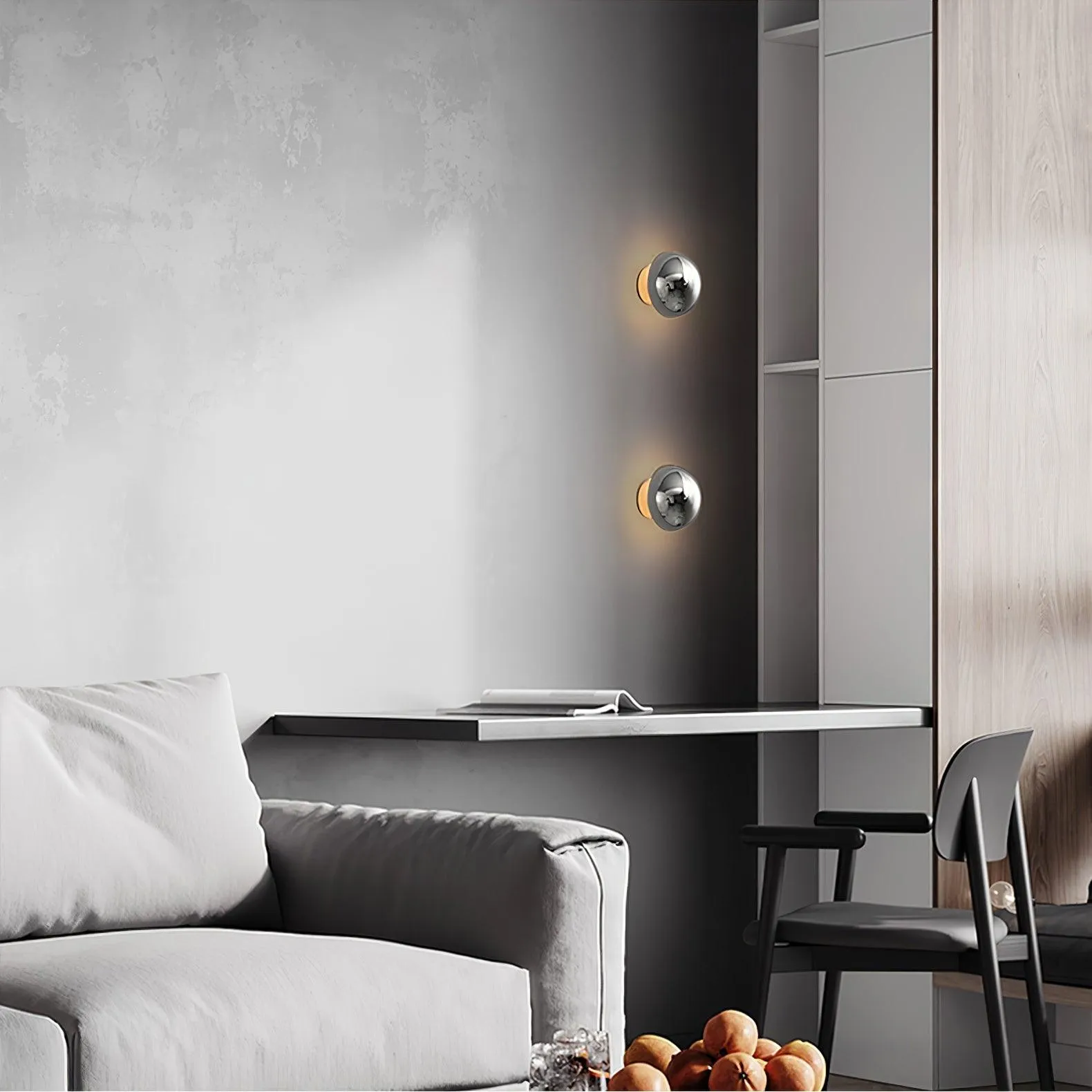 Aurum Sphere Wall Sconce