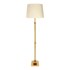 Classic Tall Floor Lamp - Antique Brass