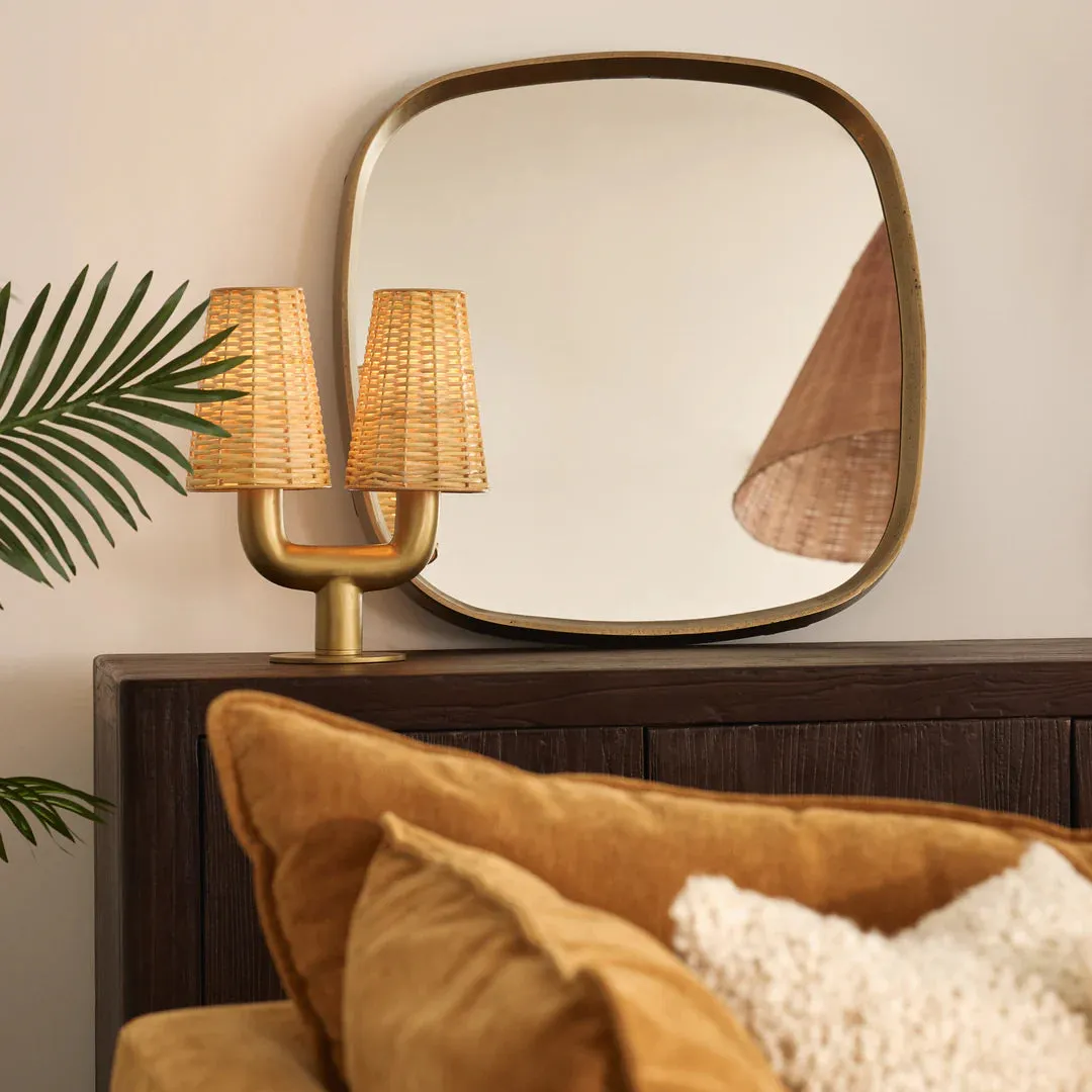 Diego Table Lamp⎮Rattan