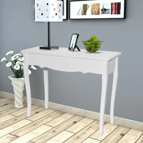 Dressing Console Table White