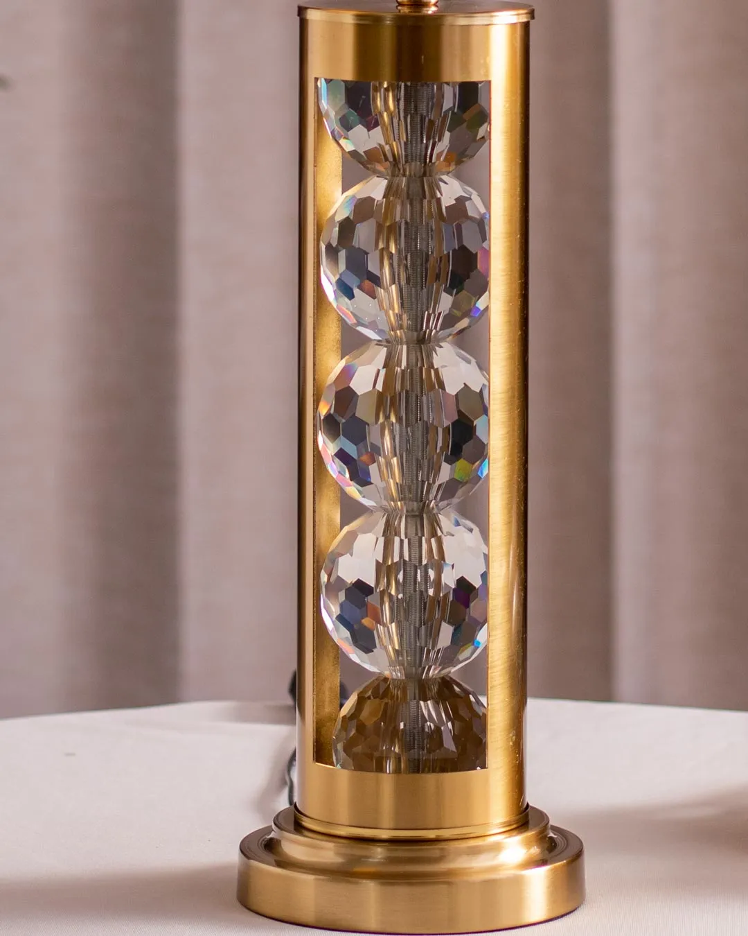 'Exquisite Lighting' Crystal Table Lamp