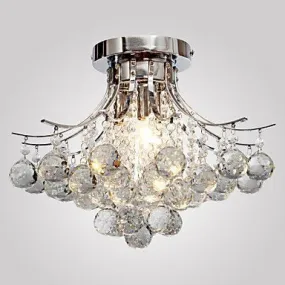 FluxTech - Modern Cameo Crystal Chandelier Ceiling Light