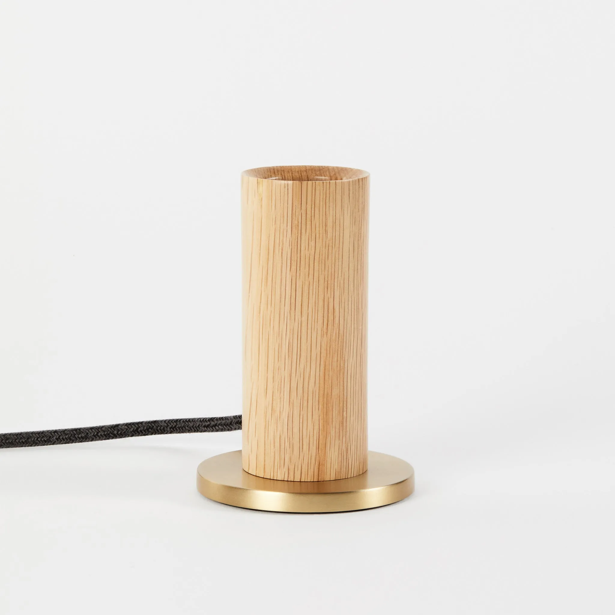 Knuckle Table Lamp in Oak