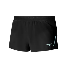 Mizuno Aero Split 1.5 Black Shorts