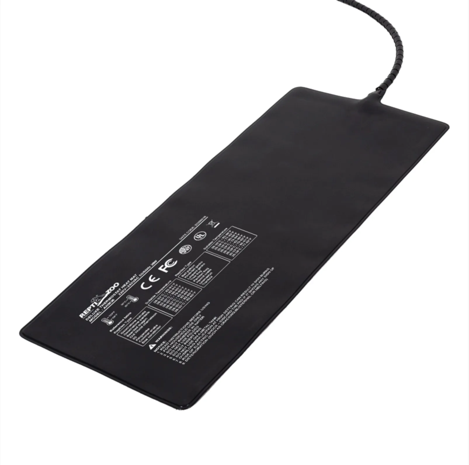 REPTIZOO - Thermostat-Heat Mat 36W (AHM36) 8x18 inch